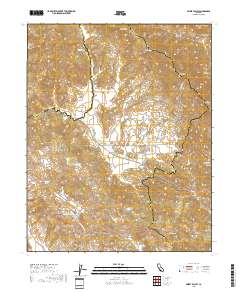 Priest Valley 2018 topographic map thumbnail