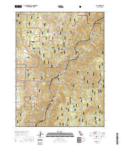Pulga 2018 topographic map thumbnail