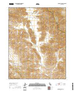 Quien Sabe Valley 2018 topographic map thumbnail