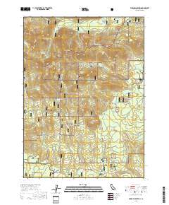 Rainbow Mountain 2018 topographic map thumbnail