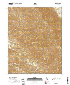 Rana Creek 2018 topographic map thumbnail