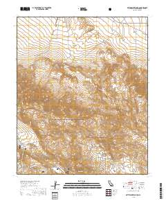Rattlesnake Canyon 2018 topographic map thumbnail