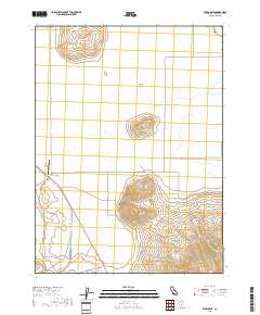 Ravendale 2018 topographic map thumbnail