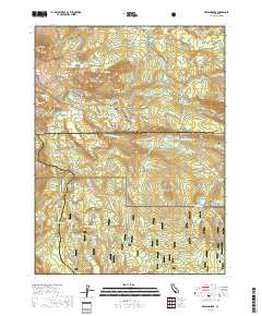 Reading Peak 2018 topographic map thumbnail
