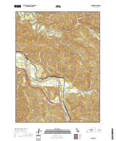 Redcrest 2018 topographic map thumbnail
