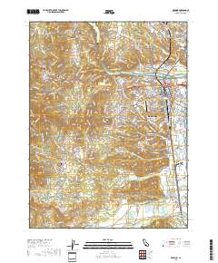 Redding 2018 topographic map thumbnail