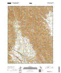 Redwood Valley 2018 topographic map thumbnail