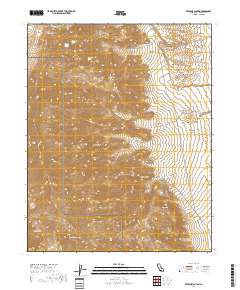 Revenue Canyon 2018 topographic map thumbnail