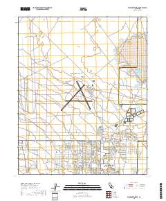 Ridgecrest North 2018 topographic map thumbnail