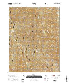 Riley Ridge 2018 topographic map thumbnail