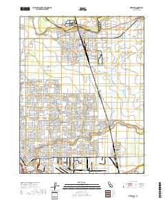 Riverbank 2018 topographic map thumbnail