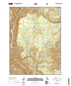 Roaring Creek 2018 topographic map thumbnail