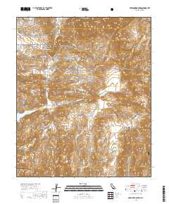 Rodriguez Mountain 2018 topographic map thumbnail