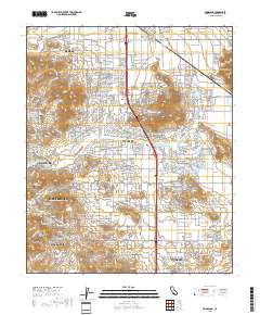 Romoland 2018 topographic map thumbnail