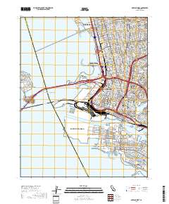Oakland West 2018 topographic map thumbnail