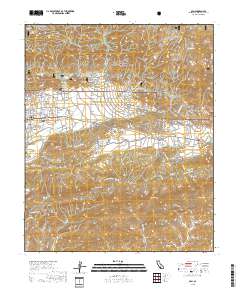 Ojai 2018 topographic map thumbnail