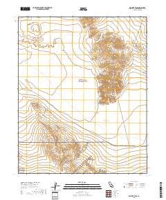 Old Ibex Pass 2018 topographic map thumbnail