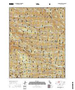 Old Iron Mountain 2018 topographic map thumbnail