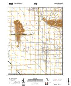 Orange Cove South 2018 topographic map thumbnail