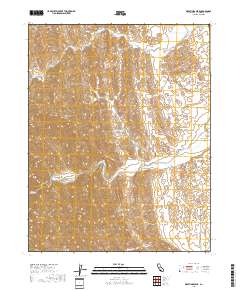 Orestimba Peak 2018 topographic map thumbnail