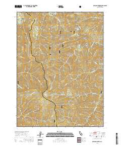 Orleans Mountain 2018 topographic map thumbnail