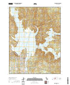 Oroville Dam 2018 topographic map thumbnail