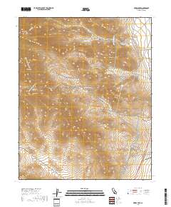 Owens Peak 2018 topographic map thumbnail