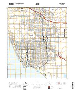 Oxnard 2018 topographic map thumbnail