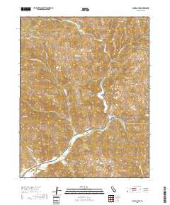 Pacheco Peak 2018 topographic map thumbnail