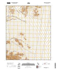 Painted Rock Wash 2018 topographic map thumbnail