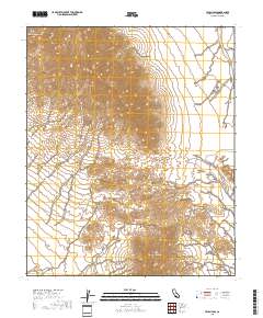 Palen Pass 2018 topographic map thumbnail