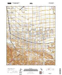 Palmdale 2018 topographic map thumbnail