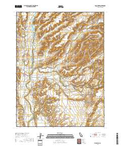 Palo Cedro 2018 topographic map thumbnail