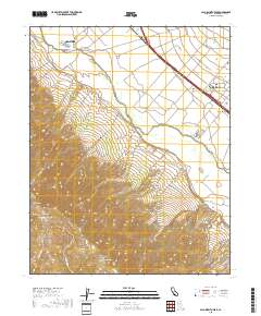 Palo Escrito Peak 2018 topographic map thumbnail