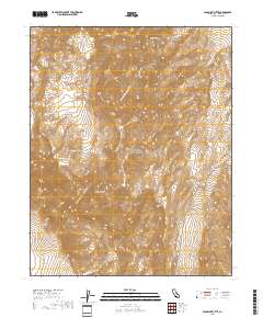 Panamint Butte 2018 topographic map thumbnail