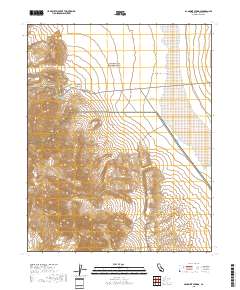 Panamint Springs 2018 topographic map thumbnail