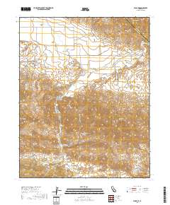 Panoche 2018 topographic map thumbnail