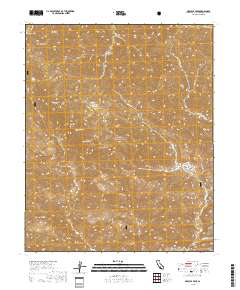 Madulce Peak 2018 topographic map thumbnail