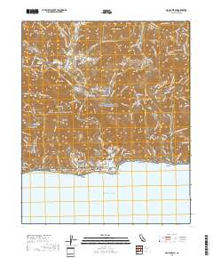 Malibu Beach 2018 topographic map thumbnail