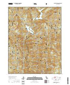 Mammoth Pool Dam 2018 topographic map thumbnail