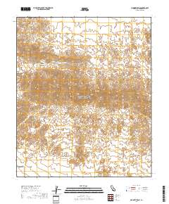 Mammoth Wash 2018 topographic map thumbnail