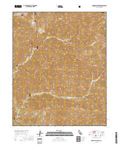 Manzanita Mountain 2018 topographic map thumbnail
