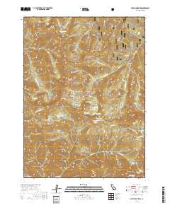 Marble Mountain 2018 topographic map thumbnail