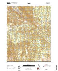 Mariposa 2018 topographic map thumbnail