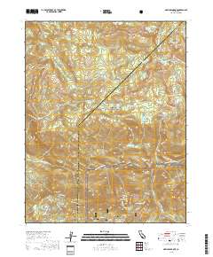 Mariposa Grove 2018 topographic map thumbnail