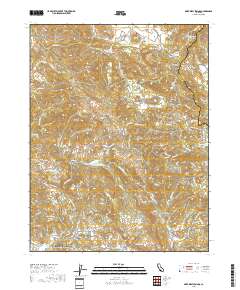Mark West Springs 2018 topographic map thumbnail