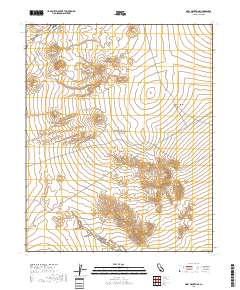 Marl Mountains 2018 topographic map thumbnail