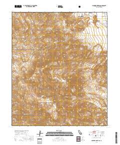 Martinez Mountain 2018 topographic map thumbnail