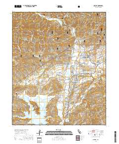 Matilija 2018 topographic map thumbnail