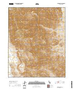 Maturango Peak 2018 topographic map thumbnail
